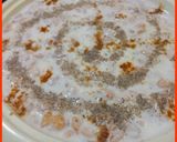A picture of step 4 of Danhi Boondi Raita.
