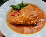 Foto langkah ke 6 dari resep Gulai Kepala Kakap Kuah Merah.