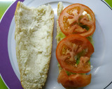 Foto del paso 2 de la receta: Bocadillo vegetal con queso