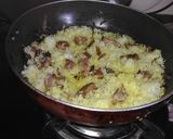 A picture of step 2 of Kathal Biryani.