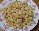 Sonkás-sajtos-fokhagymás tészta recept fázis 1 fotója