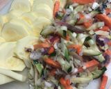 Foto del paso 1 de la receta: 155. Pastel de salmón, queso y verduras (principal pescado)