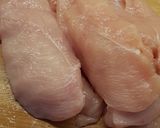Sajtos-petrezselymes csirkemell recept fázis 1 fotója