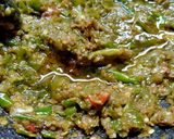 Foto langkah ke 2 dari resep Sambel Cibiuk / Sambal Ijo / Sambel Hejo / Sambal Kemangi / Sambel Tomat Hijau.