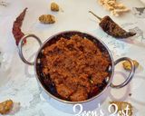 A picture of step 5 of Andhra Allam Pachadi/Chutney.