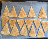 A picture of step 7 of Brown Sugar and Cinnamon Tortilla Chips with Caramel Sauce.