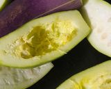 A picture of step 1 of Eggplant And Pointed Gourd Salsa.