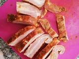 Porotos con rienda y costillar ahumado