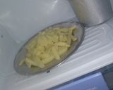 A picture of step 3 of French fries.