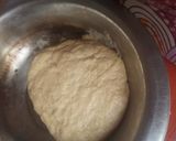 A picture of step 3 of 3 color bread.
