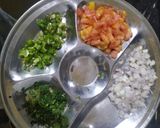 A picture of step 1 of પુડલા.