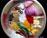 A picture of step 1 of Shami kebab.