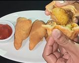 A picture of step 16 of Punjabi samosa | #weekbrown #rainbowchallange.