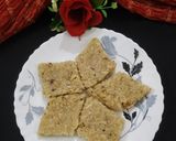 A picture of step 3 of Dry Fruits Katli.