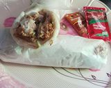 A picture of step 20 of Veg chicken shawarma.