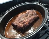 A picture of step 4 of Pot roast beef brisket.