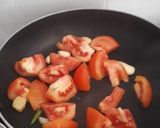 A picture of step 2 of Butter Paneer pizza.