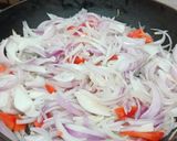 A picture of step 1 of Onion omelet.