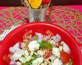 A picture of step 3 of Tofu Vegetable Salad.