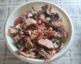 1959. Sajtos zöldfűszeres öntetes vegyes saláta 😋 recept fázis 3 fotója