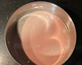 A picture of step 1 of Jiggly Chocolate Pudding.