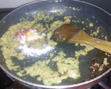 A picture of step 1 of Dahi paneer ki subji.