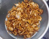 A picture of step 5 of Shrimp and Pork Bánh Cuốn (Vietnamese Steamed Rice Rolls, Made in a Nonstick Pan).