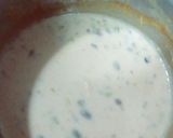 A picture of step 1 of Mango qulfi.
