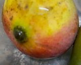 A picture of step 4 of Coconut milk sago with mango.