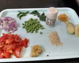 A picture of step 2 of Sooji Upma : a nice snack.
