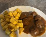 Foto del paso 4 de la receta: Albóndigas de ternera en salsita🥖🧆