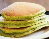 Foto langkah ke 6 dari resep Japanese Matcha Pancake.