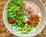 Hình bước làm 1 của món Bún Mắm Nêm Thịt Luộc