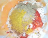 A picture of step 4 of Grated fried yam.