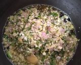 A picture of step 4 of Sprouted Green Gram (Moong) Curry.