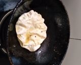A picture of step 1 of Papad ki Sabzi.