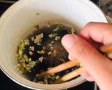 Hình bước làm 2 của món Củ cải hầm thịt bằm
