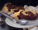 Foto langkah ke 7 dari resep Mocca marble pound cake.