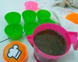 Foto langkah ke 8 dari resep Beng~Beng Lava Cake.
