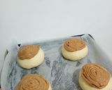 Foto langkah ke 8 dari resep Coffee Bun Chigiri SKM (eggless).