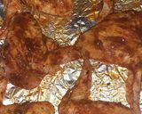 A picture of step 4 of Baked Herby Chicken dinga wings.