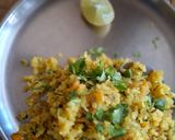 A picture of step 5 of Vegetable Poha.