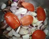 A picture of step 2 of Mutton_Masala karahi.
