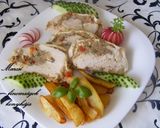 Gombás-májas csirkemell recept fázis 1 fotója