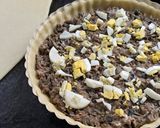 Foto del paso 3 de la receta: Tarta de atún y repollo colorado con masa tipo hojaldre sin manteca