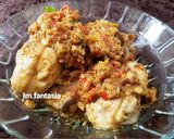 Foto langkah ke 8 dari resep Ayam Asap Bumbu Rujak.