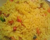 A picture of step 2 of Jollof rice.
