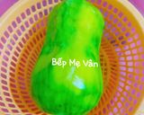Hình bước làm 1 của món Bánh bí đỏ bọc phô mai chiên giòn