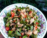 Foto langkah ke 5 dari resep Tumis Kecipir Tempe Pedas.