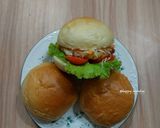 Foto langkah ke 6 dari resep Egg Burger (Burger Bun Autolisis).
